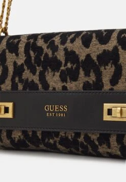 Guess Katey Flap Shoulder Bag - Handbag - Black -Guess Clothing Sale 8ea88b681f714e38a6ff6a5d286c38e3
