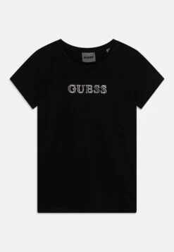 Guess KIDS JUNIOR CORE MINIME - Print T-shirt - Jet Black