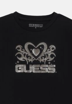 Guess JUNIOR MIDI - Print T-shirt - Jet Black -Guess Clothing Sale 8f6ad3eba49d44aebe1a1a437d1d4500