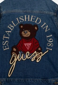 Guess JUNIOR COMFORT UNISEX - Denim Jacket - Wavy Ocean -Guess Clothing Sale 8fbaf1a26c2d4ee88c3996bd04fc2dc5