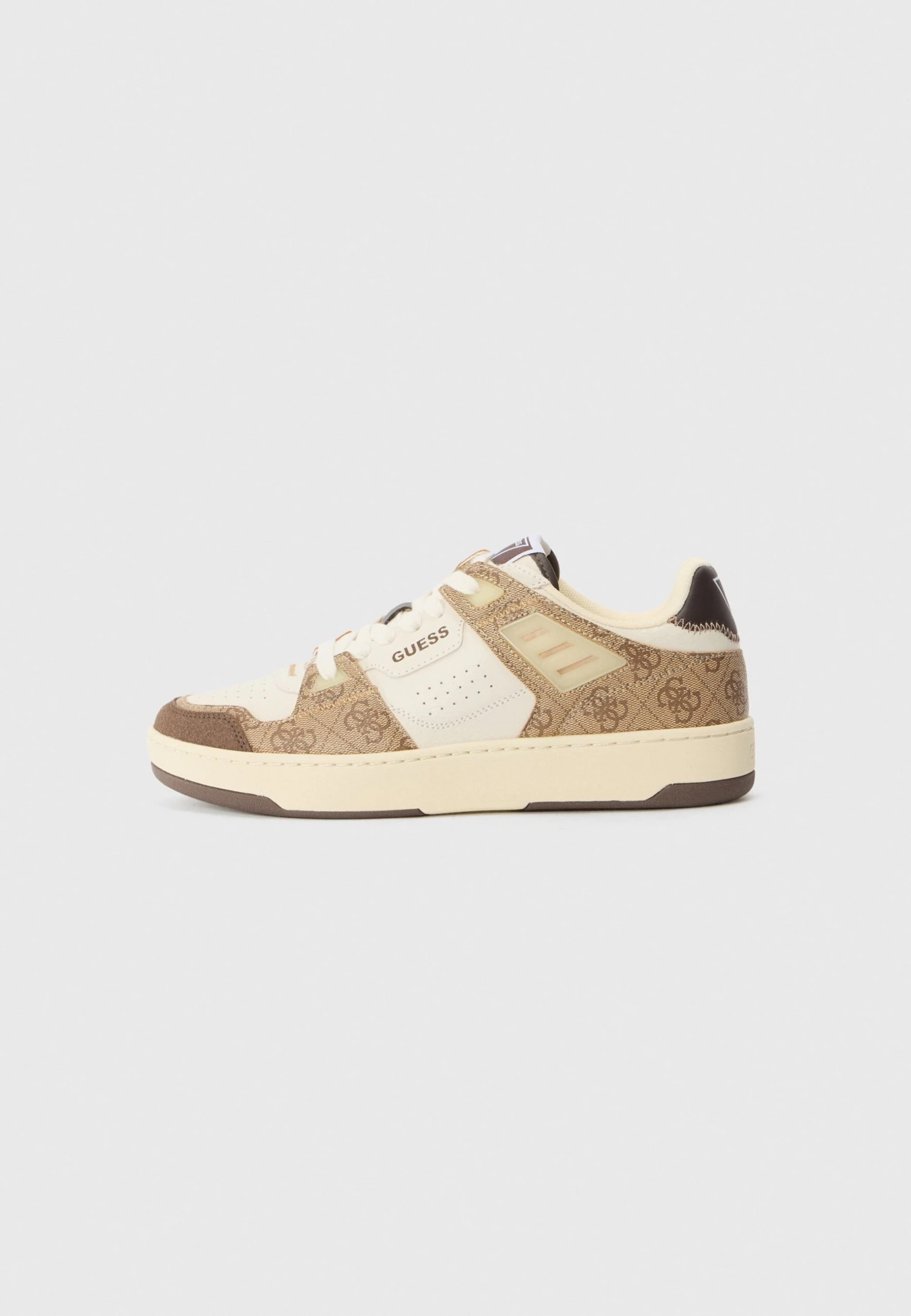Guess VINCENT - Trainers - White/beige 1 Guess VINCENT - Trainers - White/beige