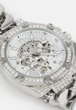 Guess Baron - Watch - Silver-Coloured -Guess Clothing Sale 90e9291226154ea887b19f9cb39c5179