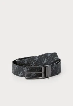 Guess AGUEDA ADJ REV - Belt - Dark Black Multi