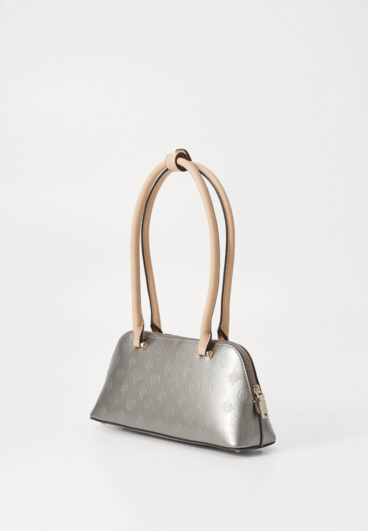 Guess ARNELA SHOULDER SATCHEL - Handbag - Pewter 3 Guess ARNELA SHOULDER SATCHEL - Handbag - Pewter - Image 3