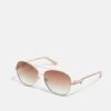 Guess Sunglasses - Shiny Rose Gold / Bordeaux Mirror