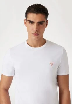 Guess Basic T-shirt - Weiß -Guess Clothing Sale 9231f91d41dd4e85acedc404003d71ad