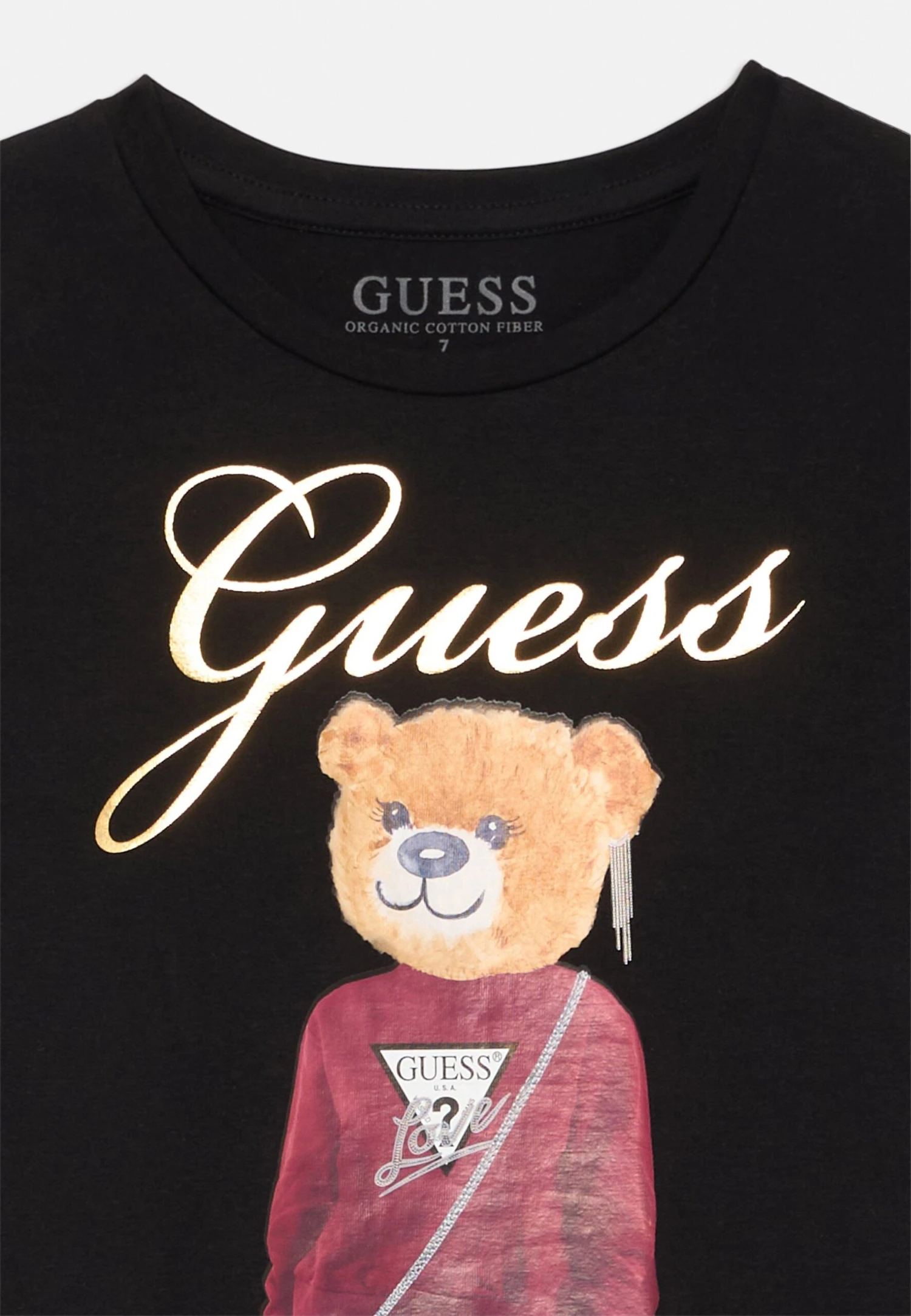 Guess Long Sleeved Top - Jet Black 3 Guess Long Sleeved Top - Jet Black - Image 3