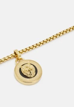 Guess Coin Unisex - Necklace - Yellow Gold-Coloured/Black -Guess Clothing Sale 9378a8c3504d41a8a4dc6e93b9505c41
