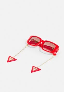 Guess Sunglasses - Shiny Red/Gradient Brown -Guess Clothing Sale 94190950e7004033b2258f554499dd22
