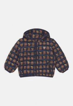 Guess Padded Hood Unisex - Winter Jacket - Multi-Coloured