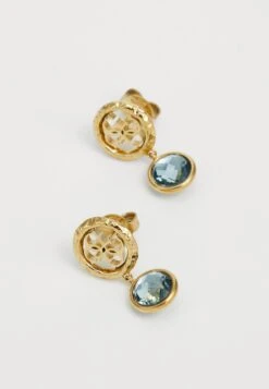 Guess PETRA - Earrings - Gold-coloured/mint -Guess Clothing Sale 94ce4bc00a89414cad67794ed718c425