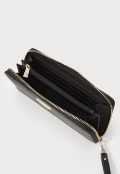 Guess LAUREL LARGE ZIP AROUND - Wallet - Dark Grey -Guess Clothing Sale 95721ba1fede44d29468f476be01db47