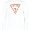 Guess ORIGINAL LOGO - Long Sleeved Top - Weiß