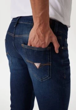 Guess Slim Fit Jeans - Blau -Guess Clothing Sale 9700874045fe4d6598ef9b1d53e1020f