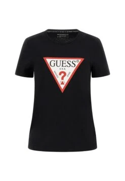 Guess ORIGINAL - Print T-shirt - Jet Black -Guess Clothing Sale 9767fb5b57d943f38c7eb7f3fb02ee80