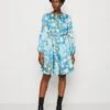 Blossom Dress - Cocktail Dress / Party Dress - Blue