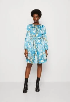 Blossom Dress - Cocktail Dress / Party Dress - Blue