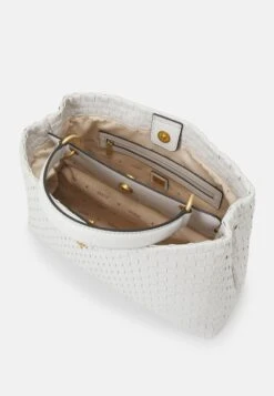 Guess Lisbet Compartment Satchel - Across Body Bag - Stone -Guess Clothing Sale 979f5db0825842ae804bc3750c4ad7ae