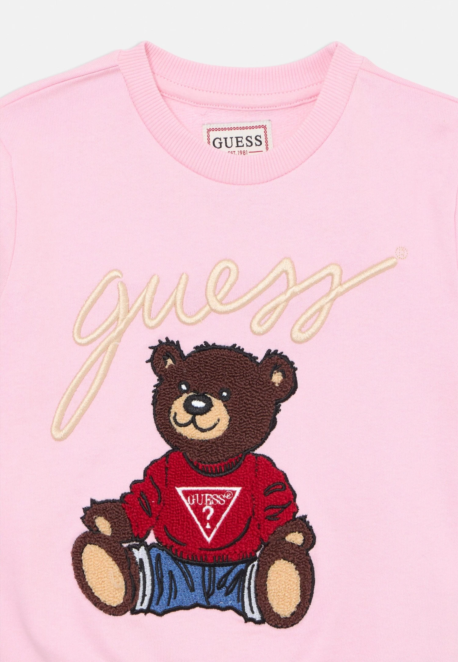 Guess BABY TODDLER KIDS ACTIVE UNISEX - Sweatshirt - Cotton Candy Pink 3 Guess BABY TODDLER KIDS ACTIVE UNISEX - Sweatshirt - Cotton Candy Pink - Image 3