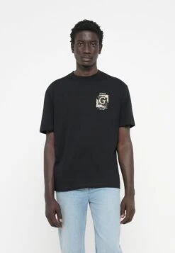 Guess CN SS BACK PAISLEY TEE - Print T-shirt - Jet Black 8 Guess CN SS BACK PAISLEY TEE - Print T-shirt - Jet Black -Guess Clothing Sale 982db6e9a8174ee0813c29fd0dc52df2