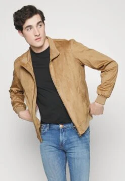 Guess Bomber Jacket - Macchiato -Guess Clothing Sale 98b6c63870ff462196b604aafb7ea772