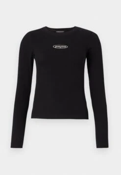 SLIM - Long Sleeved Top - Jet Black -Guess Clothing Sale 9909b0ee6b844e91aeb28b83c13c4fd1