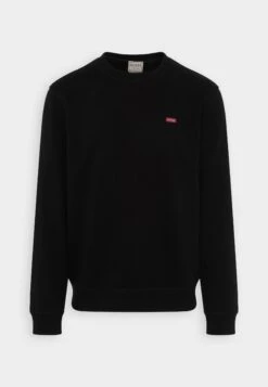 Guess Logo Patch - Sweatshirt - Jet Black -Guess Clothing Sale 9991a98a3a4c453d820522984f7cba6e