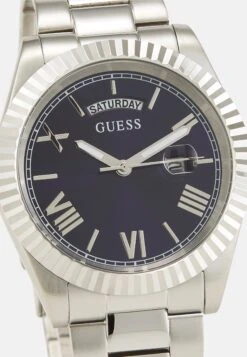 Guess Connoisseur Unisex - Watch - Blue Sunray/Silver-Coloured -Guess Clothing Sale 9a2f03f99b8949489d8a6a287d31a7a2