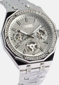 Guess KRYPTONITE UNISEX - Chronograph Watch - Silver-coloured -Guess Clothing Sale 9a4d5eb3f1d64c65abeeb323988a4a94