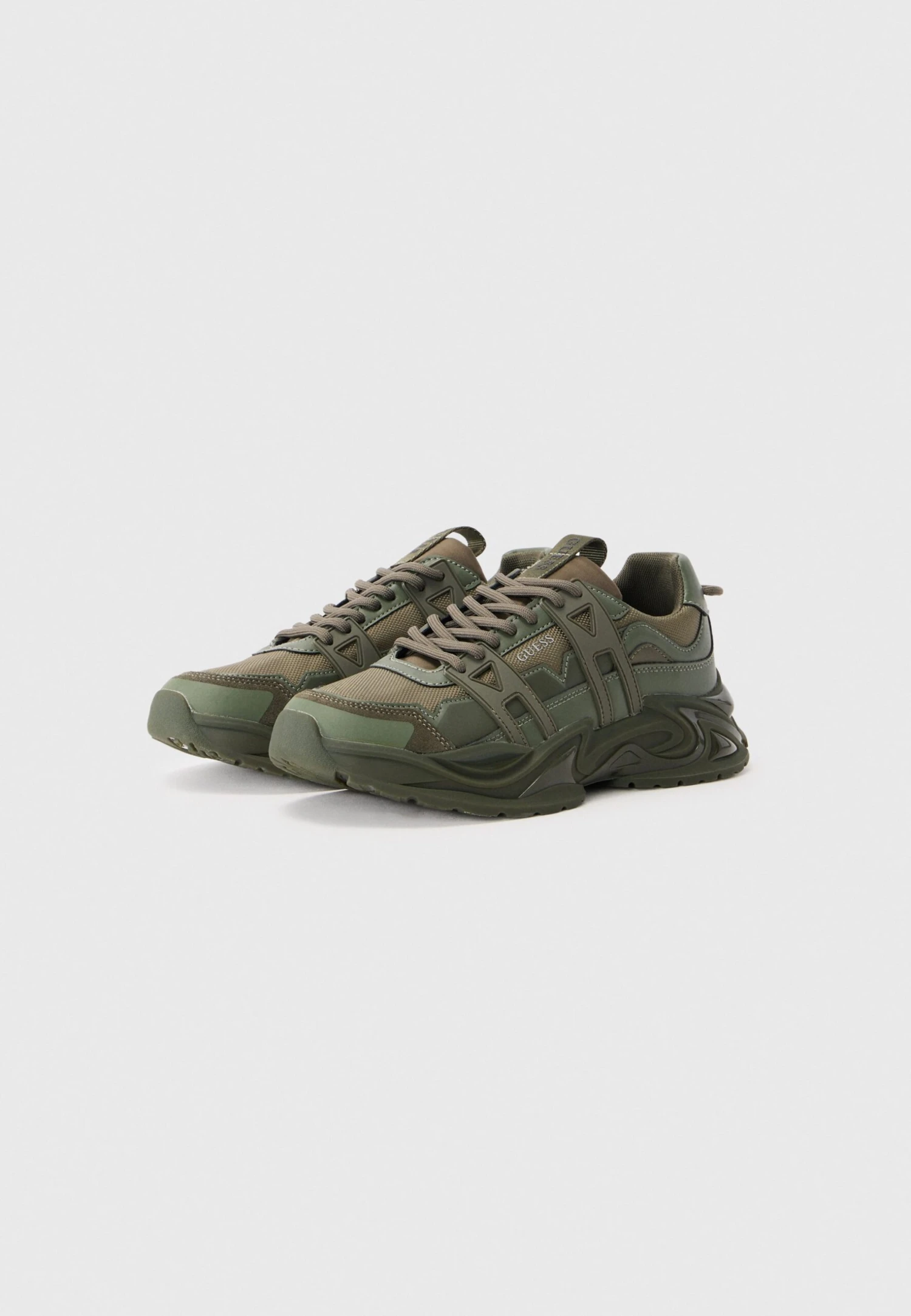 Guess BELLU - Trainers - Green 2 Guess BELLU - Trainers - Green - Image 2