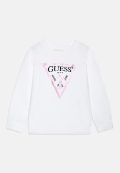 Guess JUNIOR ACTIVEWEAR CORE - Sweatshirt - Pure White