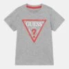 Guess Toddler Core - Print T-Shirt - Light Heather Grey