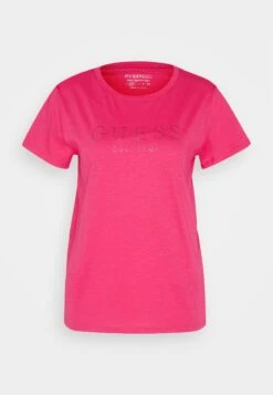 Guess Ss 1981 Easy- Print T-Shirt - Full Bloom Pink -Guess Clothing Sale 9d74719415164db8a27fa8c99ea5510a