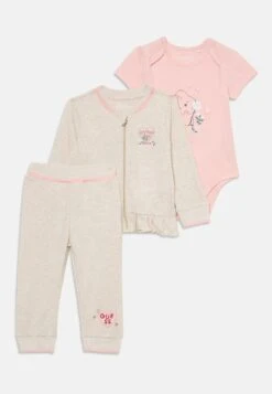 Guess ACTIVE PANTS BABY SET - Body - Pouf Pink