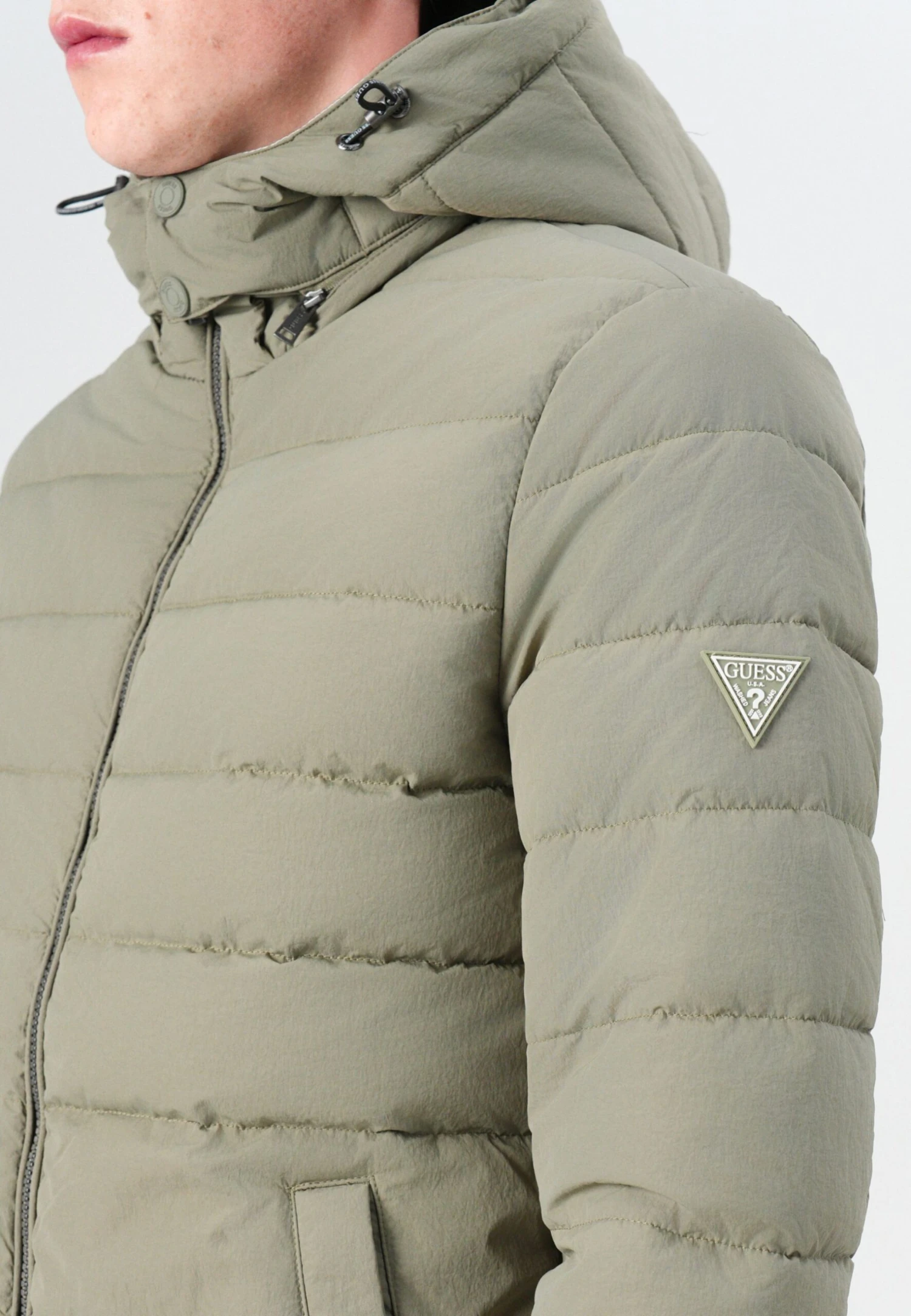 Guess Winter Jacket - Mossy Green 6 Guess Winter Jacket - Mossy Green - Image 6