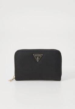 Guess ROSALBA ZIP AROUND - Wallet - Black