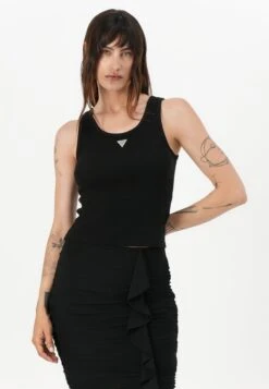 Guess VERDIANA MINI RUFFLE SKIRT - Mini Skirt - Jet Black -Guess Clothing Sale 9e8e2f575bba4db19fccbb595ed9f693