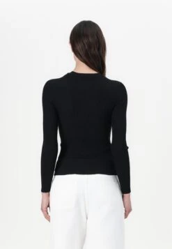 Guess HANNA - Jumper - Jet Black -Guess Clothing Sale 9ea5c691ea1e4579b4c6fec85259ce2c