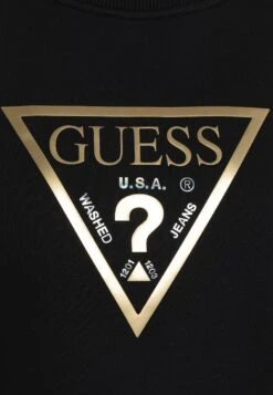 Guess Triangle - Sweatshirt - Jet Black -Guess Clothing Sale 9f0d08be8eb944f0a387d4bef31fc965