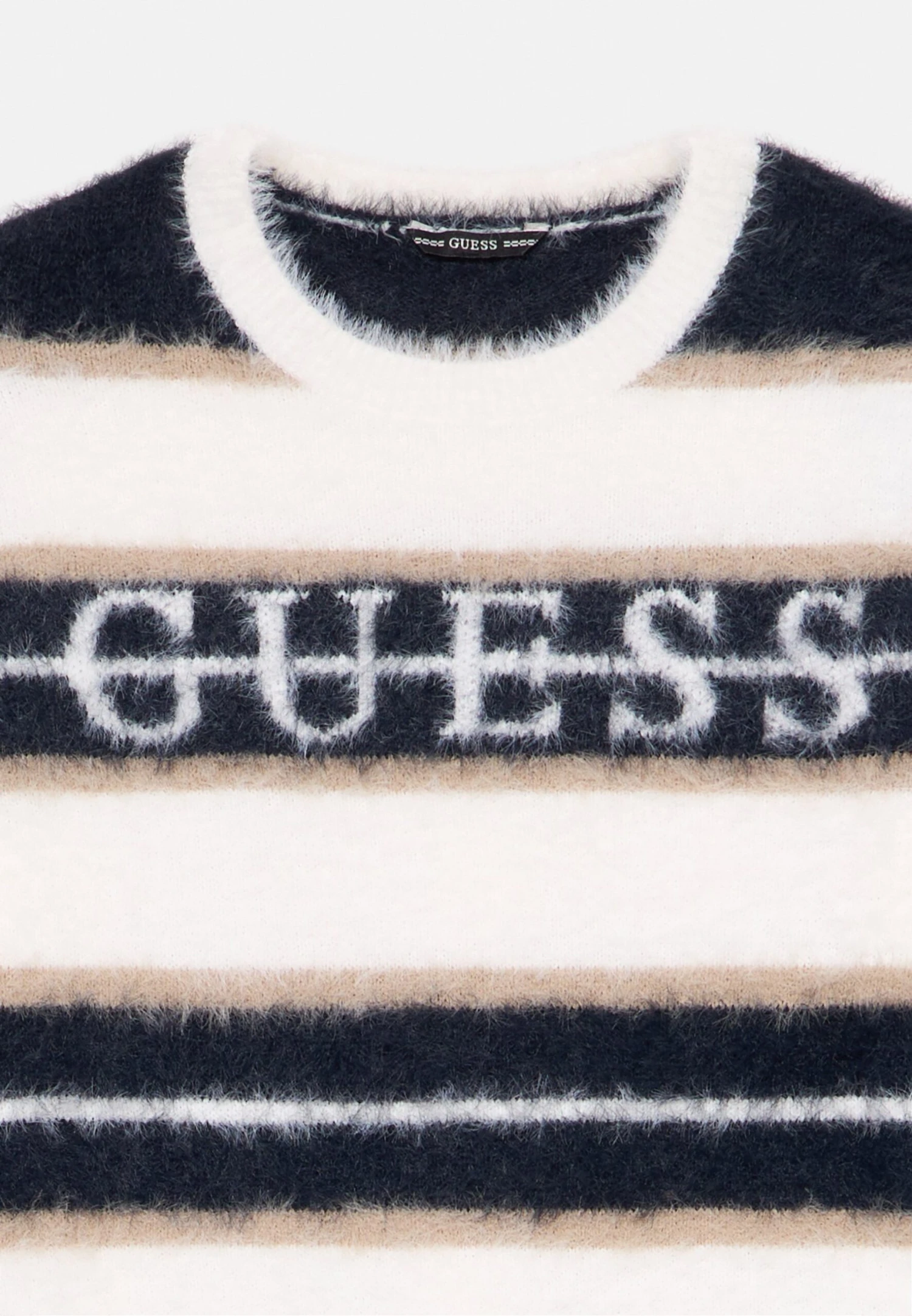 Guess JUNIOR SWEATER - Jumper - Blue/white 3 Guess JUNIOR SWEATER - Jumper - Blue/white - Image 3