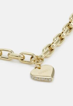 Guess FALLING IN LOVE - Necklace - Yellow Gold-coloured -Guess Clothing Sale a00d203825d14f50b04bab91a942ef03