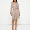 BRITNEY SHORT DRESS - Day Dress - Beige