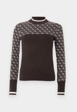 Guess MOCK NECK AUBREY - Jumper - Brown/cream 12 Guess MOCK NECK AUBREY - Jumper - Brown/cream -Guess Clothing Sale a059b899b0334bf9a1f239a148cdb43d 1