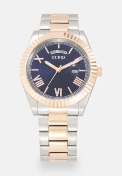 Guess CONNOISSEUR - Watch - Blue/silver-coloured/gold-coloured