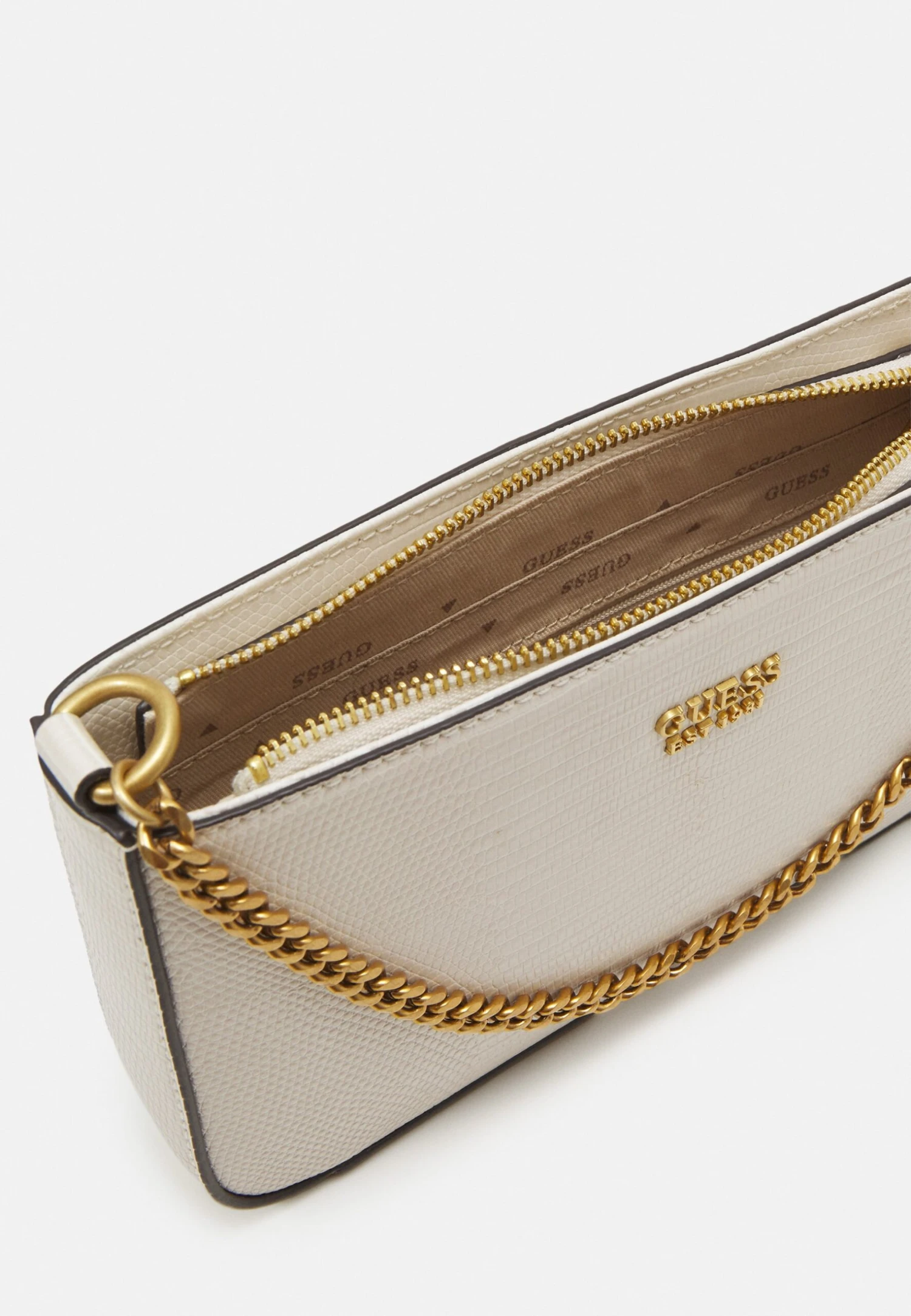 Guess Katey Mini Top Zip - Handbag - Stone 3 Guess Katey Mini Top Zip - Handbag - Stone - Image 3