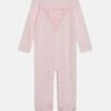 Guess Baby Interlock- Sleep Suit - Ballet Pink