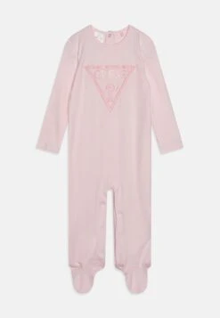 Guess Baby Interlock- Sleep Suit - Ballet Pink