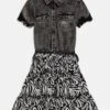 Guess Junior Dress - Denim Dress - Grey