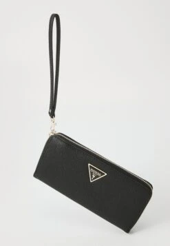 Guess LAUREL LARGE ZIP AROUND - Wallet - Black -Guess Clothing Sale a1fa48f740064881b8c7d0db0f390cae