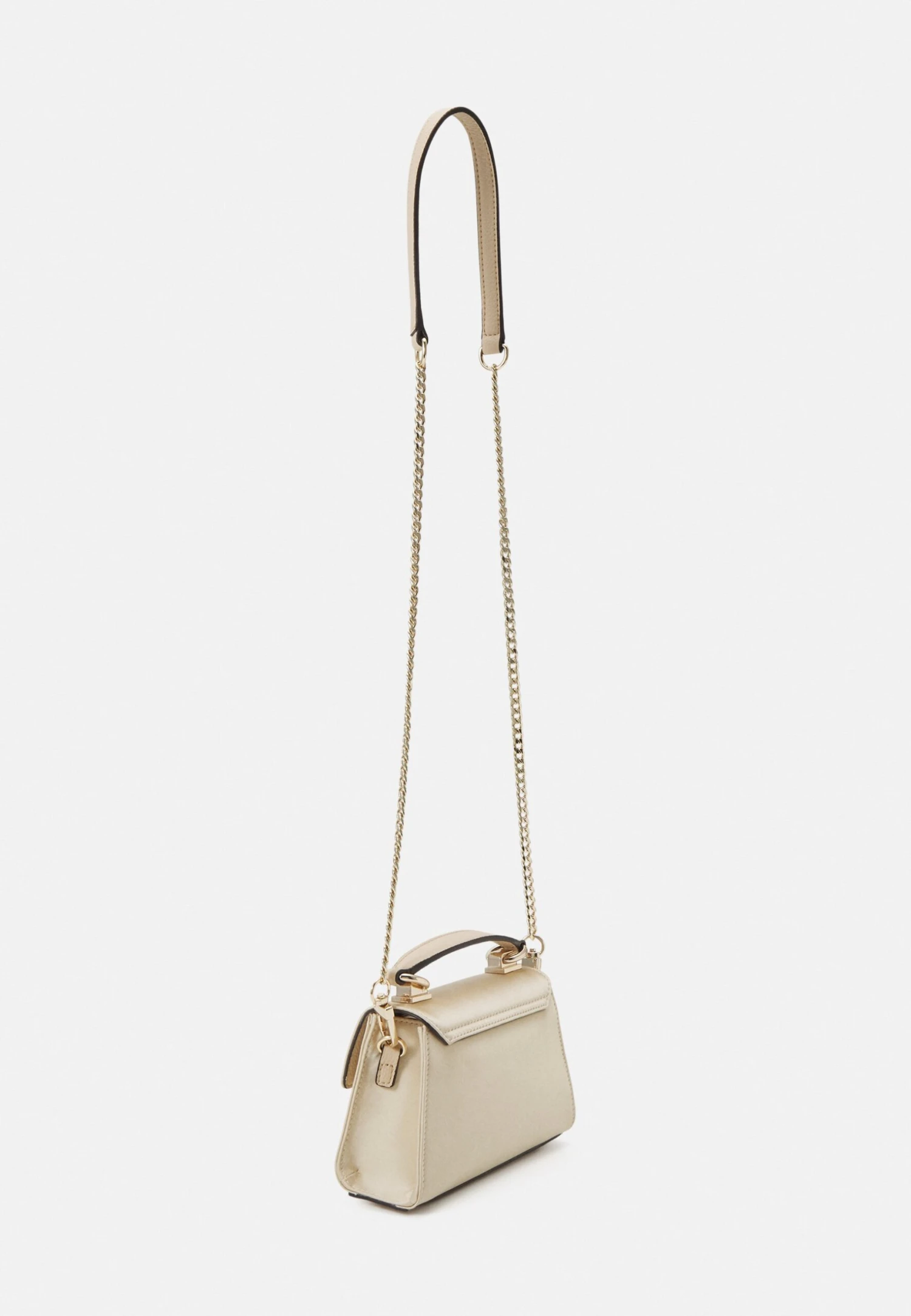 Guess Velina Mini Flap - Handbag - Pale Gold-Coloured 2 Guess Velina Mini Flap - Handbag - Pale Gold-Coloured - Image 2
